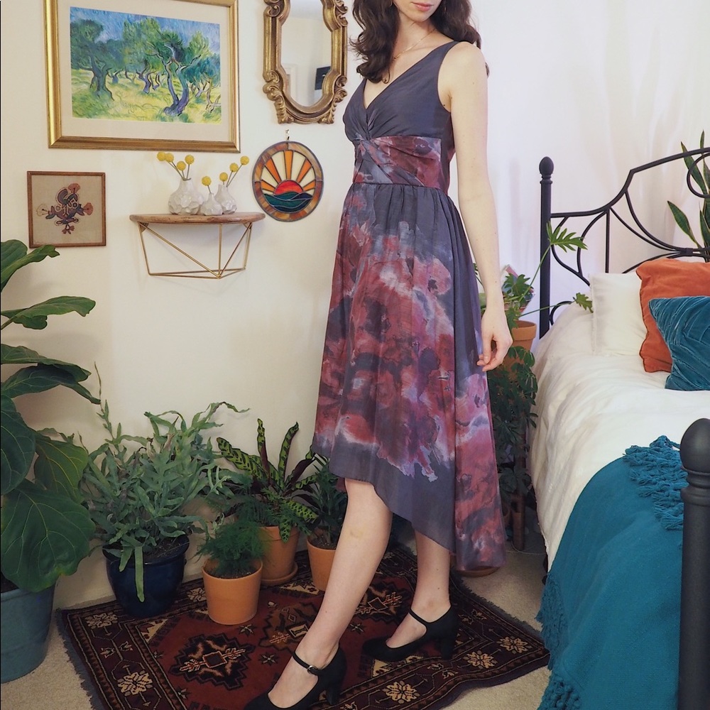 Neiman Marcus Purple Dress